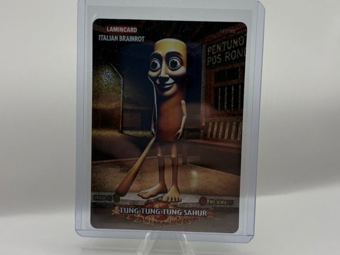 Tung Tung Tung Sahur Trading Card