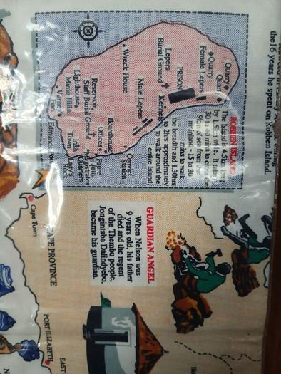 Nelson Mandela tea towel (sealed)