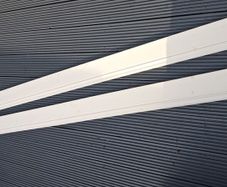 x2 Bundle - Prepainted Skirting Board - Length - 217cm x 12cm & 183cm x 12cm - RRP - 22.95 Each