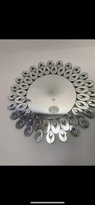 mirror and console table