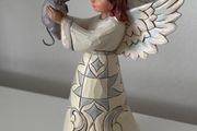 Jim Shore , adorable cat and an angel, Faithful friend,