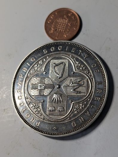 Photographic Society of Ireland silver medal dated  1907