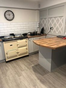 Kitchen and AGA