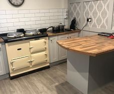 Kitchen and AGA