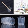 60 Pack 30ml Plastic Mixing Cup Measuring Cups Graduated Cups with 50 Pack Wooden Stirring Sticks Plastic Mixing Kit for Mixing Resin Paint Stain Epoxy (FREE POSTAGE) Image 5