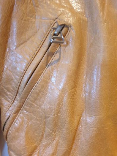 70s / 80s vintage leather jacket (extra small)