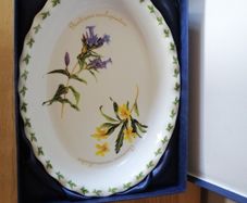 Regal  Bone China Collection, Oval Plate Dish.