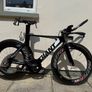Giant Trinity Advanced Di2 TT / Triathlon Bike  Zipp 1080/808 Carbon Wheels Image 4