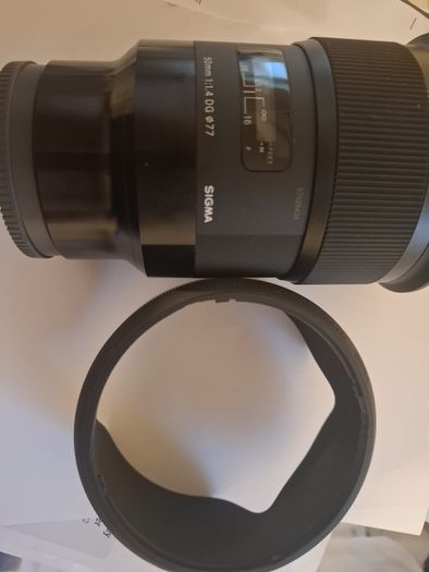 50mm f/1.4 DG HSM Art Lens for Sony E Mount.