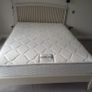 King size bed with mattress Image 4