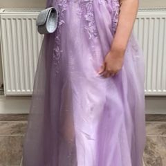 Lilac debs dress