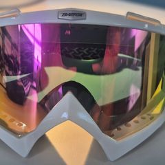 Batfox Motocross and MTB Goggles - White