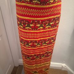 Summer wrap maxi skirt size UK12 EU40 Perfect condition Postage included