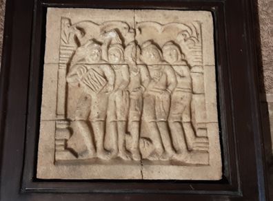 vintage replica relief stone,