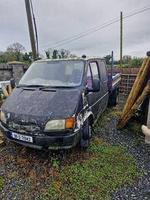 ford transit crewcab tipper