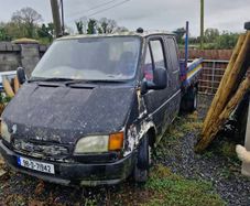 ford transit crewcab tipper