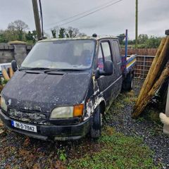 ford transit crewcab tipper
