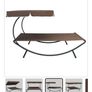 GREEN garden lounge double bed with canopy Image 3