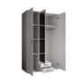 Premium 3-Door Wardrobe with Mirror & Drawers Image 2