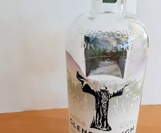 Empty gin bottle (Glendalough)