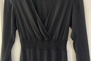 Black Midi Dress (Size 8)