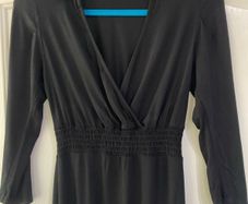 Black Midi Dress (Size 8)