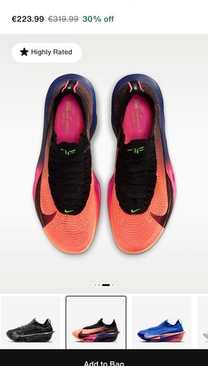 nike alphafly 3 runners