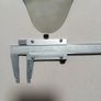 NOS Soviet Vernier Caliper 160mm 0.05mm USSR External Measuring Tool Depth Gauge Image 2