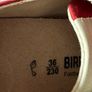 Birkenstock Ladies Red Canvas Sneakers, Runners EU36, UK3.5 Image 6