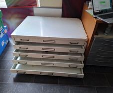 Plan Files drawers/cabinet
