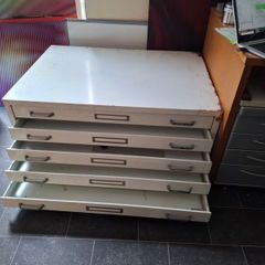 Plan Files drawers/cabinet