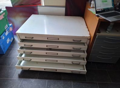 Plan Files drawers/cabinet