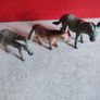 3 DONKEY Plastic Toy Animals - Farm Animal . Image 9