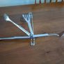 Utensil set and rail with hanging hooks Image 8
