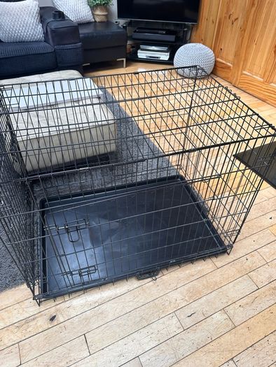 Large dog crate