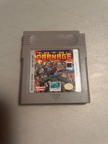 Total Carnage game cart