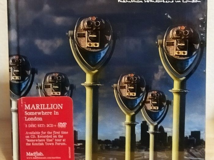 Marillion Somewhere In London 2CD + DVD Live