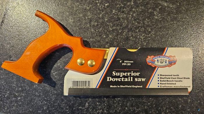 George Ibbotson 8" 20 PPI dovetail saw