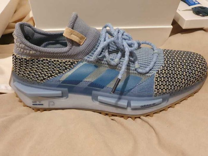 Designer Collaboration Adidas x Philllllthy NMD S1 'Ambient Sky' UK12