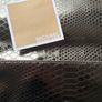 Michael Kors metallic snakeskin effect clutch bag Image 4