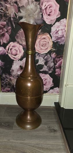 Large Vintage Copper Vase