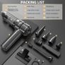 Vacuum Cleaner, 22000Pa Car Vacuum Cleaner Cordless Powerful, Brushless Motor, Multiple Brush Heads, 4-in-1 Multifunctional Portable Mini Car Hoover for Office/Home/Pet Hair, Dark Grey Image 7