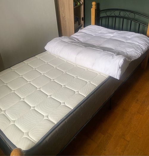 Single Bed and Mattress