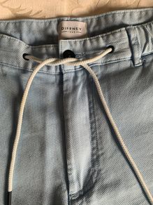 DIFFNEY light blue cotton shorts (M) Like new