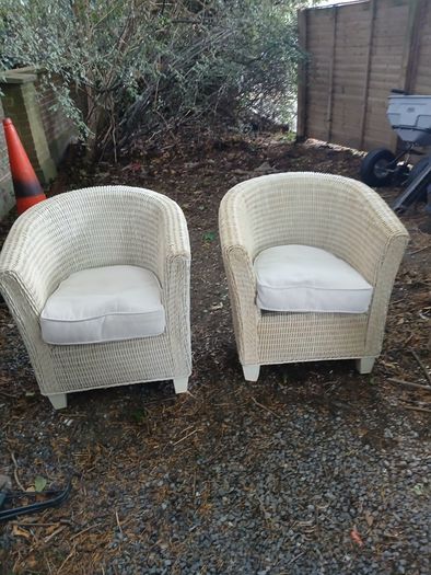 wicker chairs
