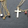 Gold Chain with Small Cross Pendant (15 each) Image 2