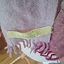 Beautiful Soft Wool Irelands Eye Pink scarf Image 6