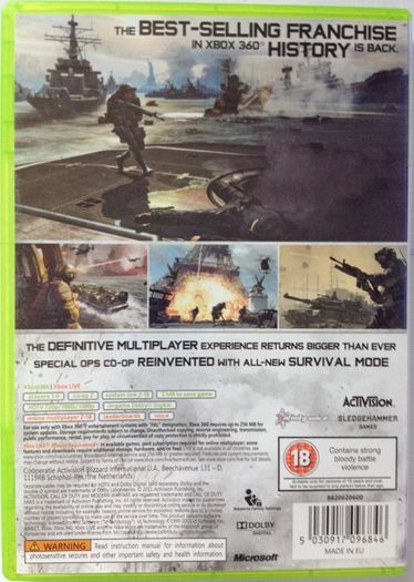 Call Of Duty: Modern Warfare 3 [2011] (Xbox 360 Game)