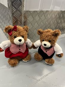 2x Singing Dancing Bears