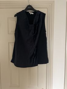 Sandro Top black and navy